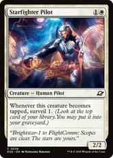 Piloto de Caça Estelar / Starfighter Pilot - Magic: The Gathering - MoxLand